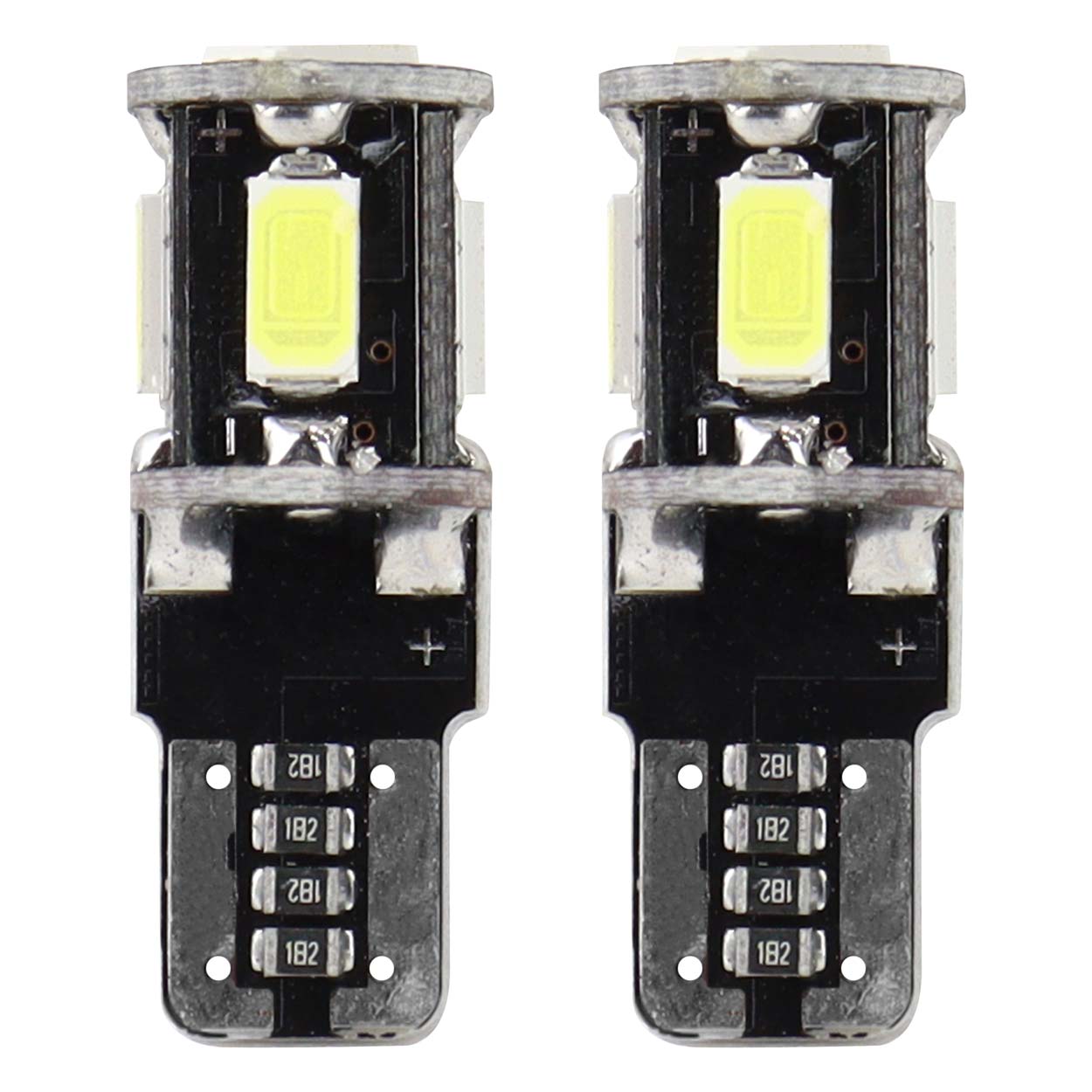 LED žárovka T10 W5W CANBUS s 5 diodami SMD 5730