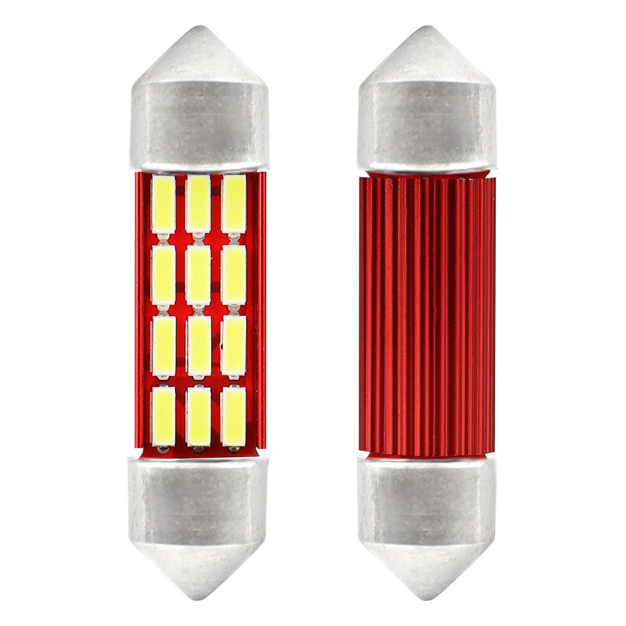 LED CANBUS sufitová žárovka 36 mm s 12 LED diodami