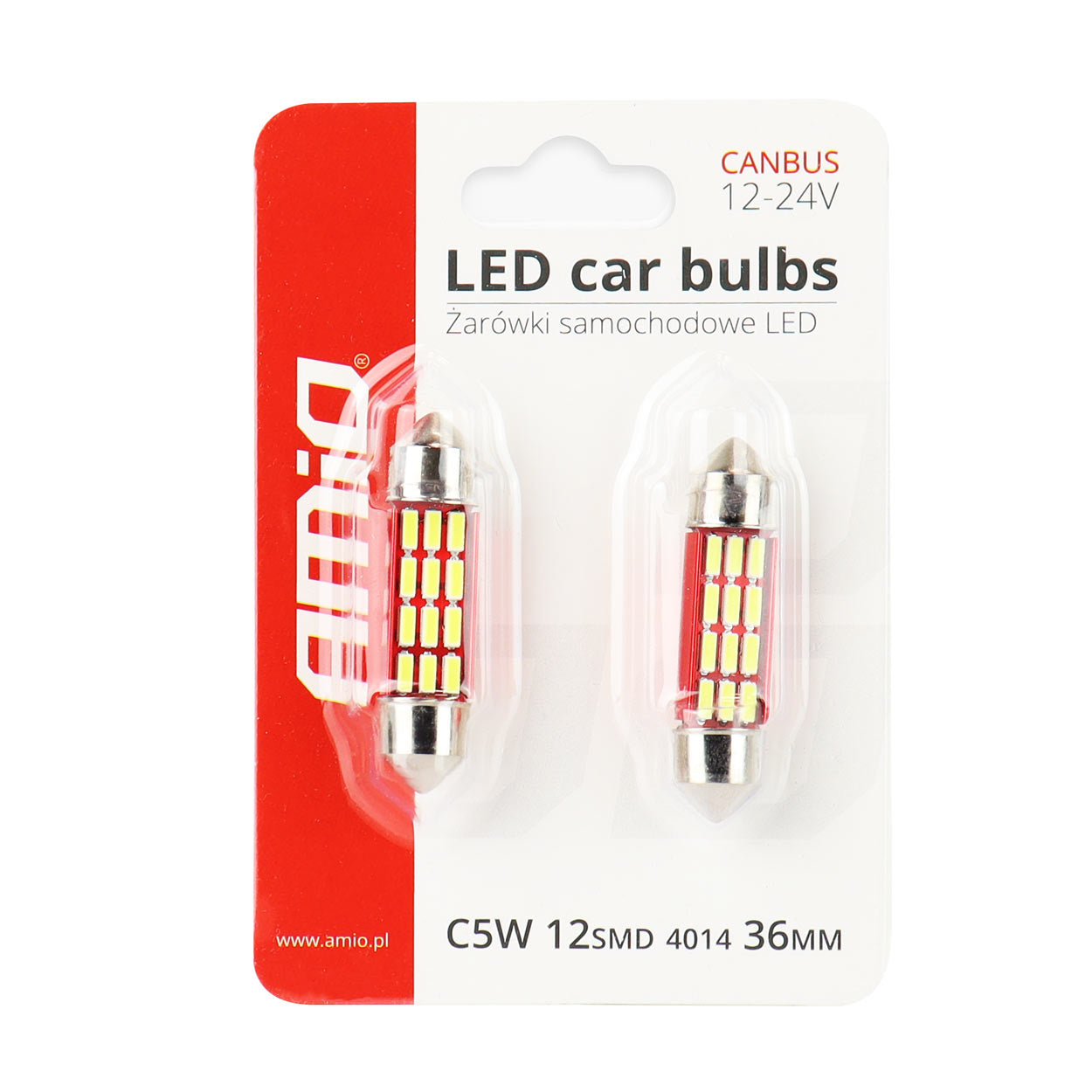 Bipolární LED sufitová žárovka pro 12/24 V