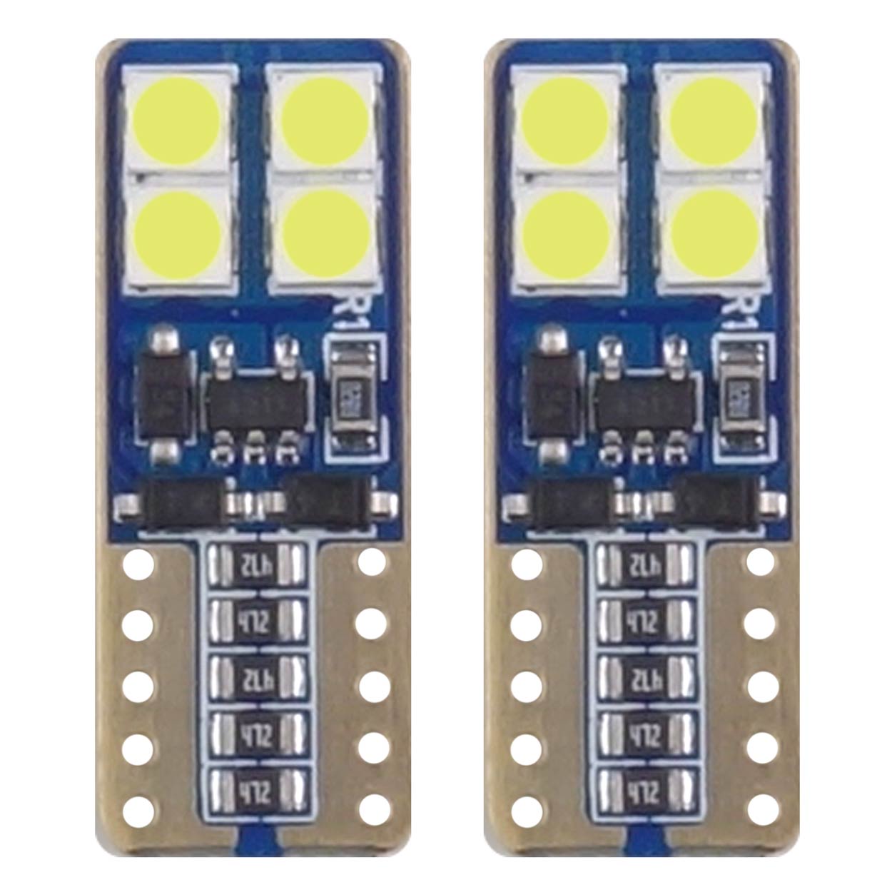 T10 W5W LED bulb with CANBUS and white light