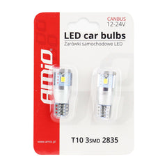 Bombilla LED T10e W5W con función CANBUS