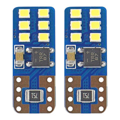 LED žárovka T10e W5W s 12 SMD diodami