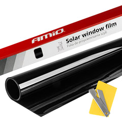 Film teinté Super Dark Black avec environ 5 % de transmission lumineuse