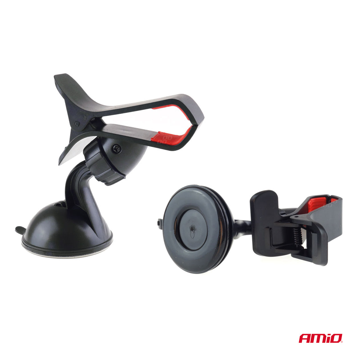 Soporte giratorio para móvil de coche con apertura de pinza de 10,5 cm