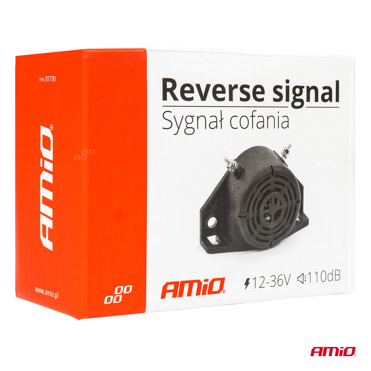 Reverse alarm for cars and machinery