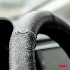 Capa de volante em pele genuína, XXXXL