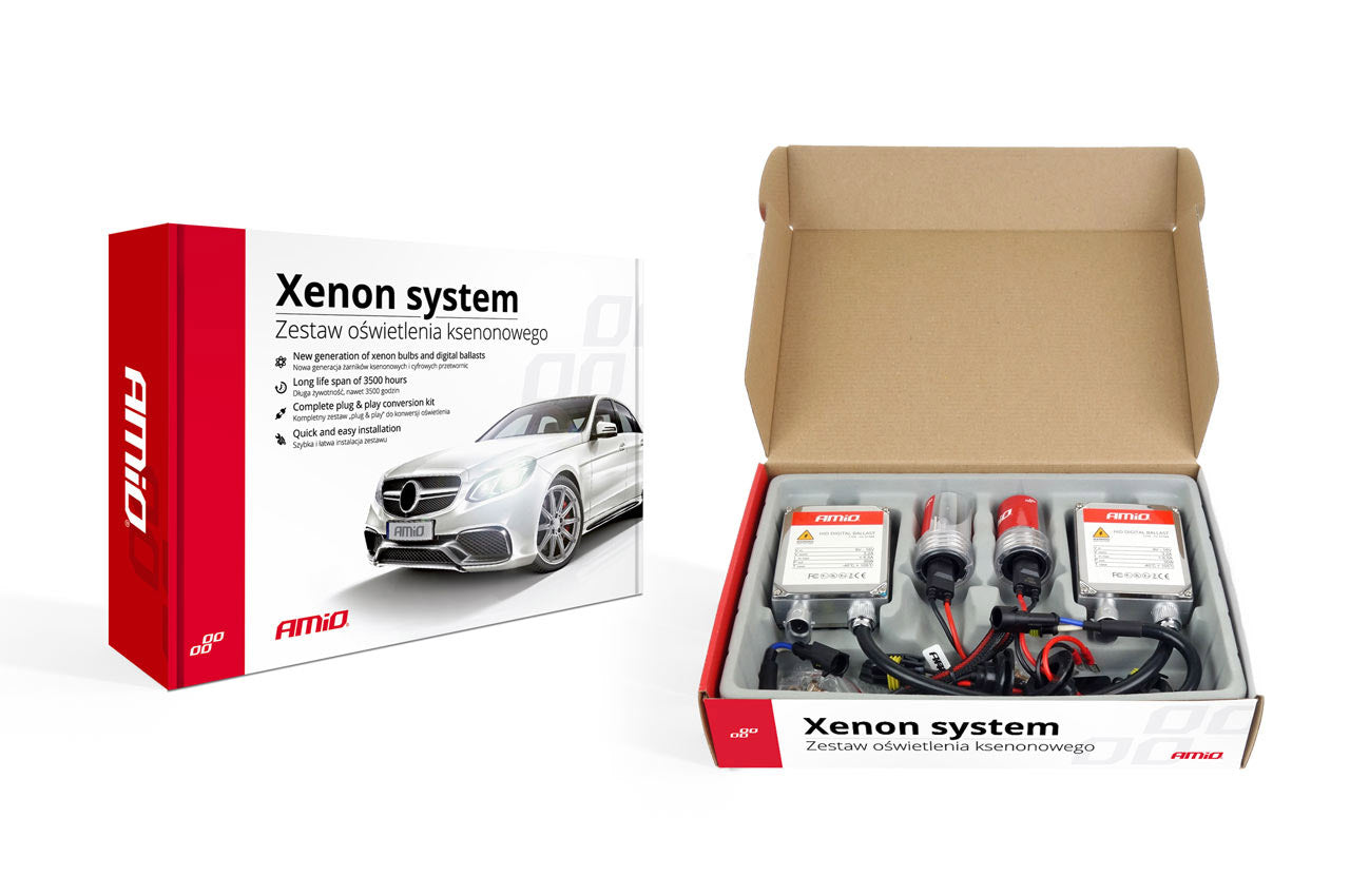 Kit xénon H7 avec ampoules H7 et ballasts AC 1103