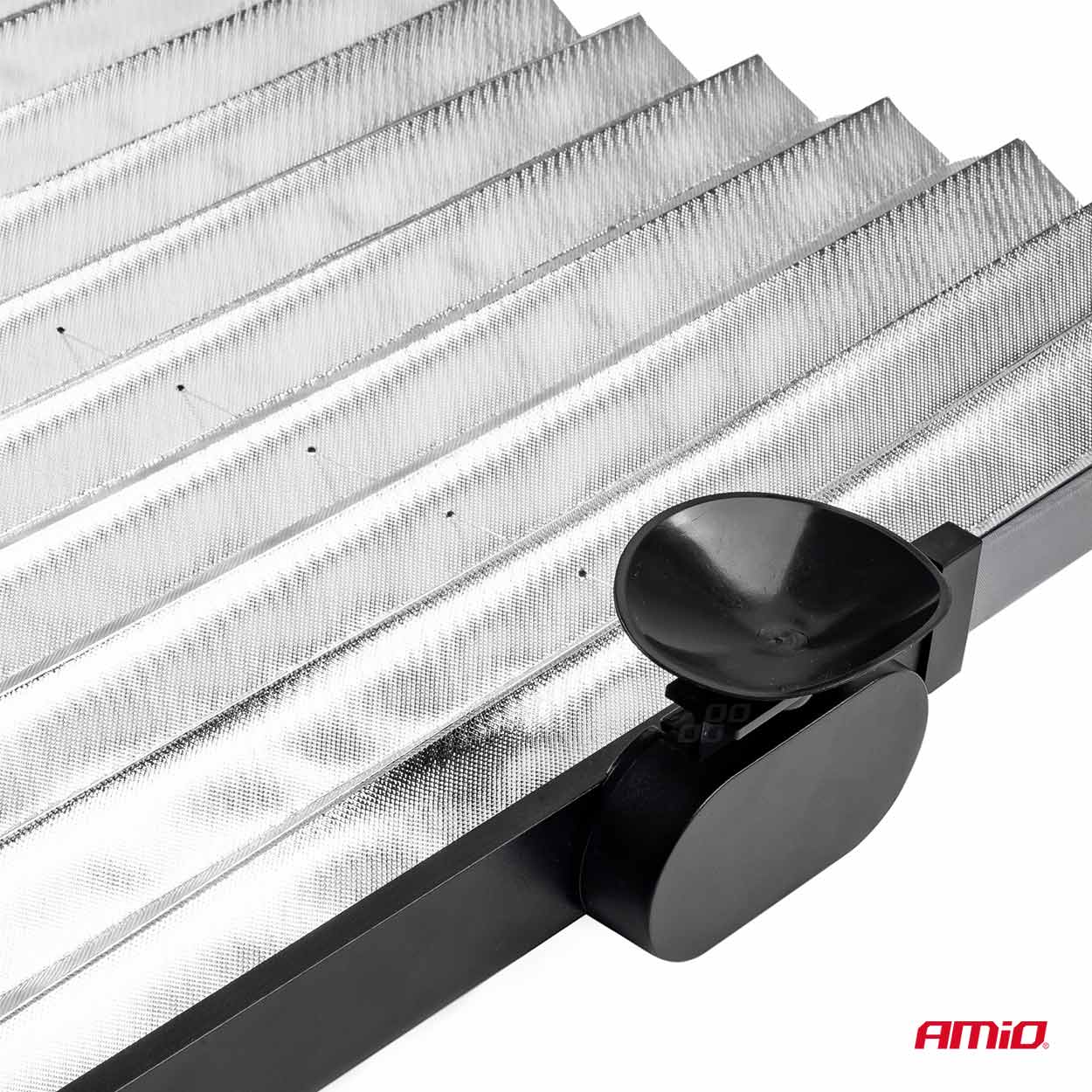 Universal-size windshield sunshade