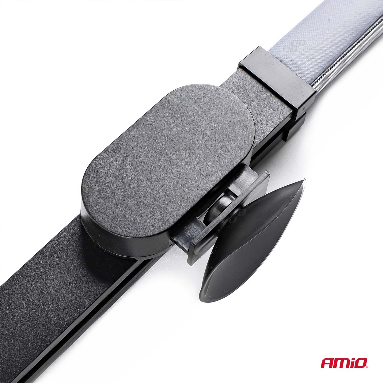 Parasol plegable para coche en negro y gris