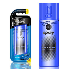 Aroma Car Spray New Car légfrissítő üvegpalackban, porlasztóval