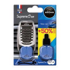 Aroma Car Supreme Duo New Car vůně do auta s náhradní lahvičkou