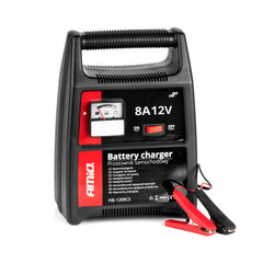 12 V 8 A battery charger for lead-acid batteries