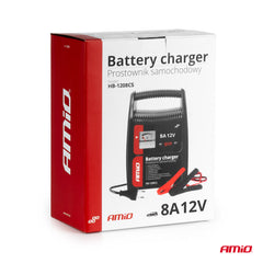 Battery charger with 8 A charging current