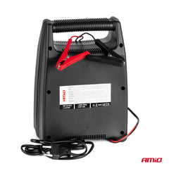 Batteriladdare med laddklämmor för 12V-batterier