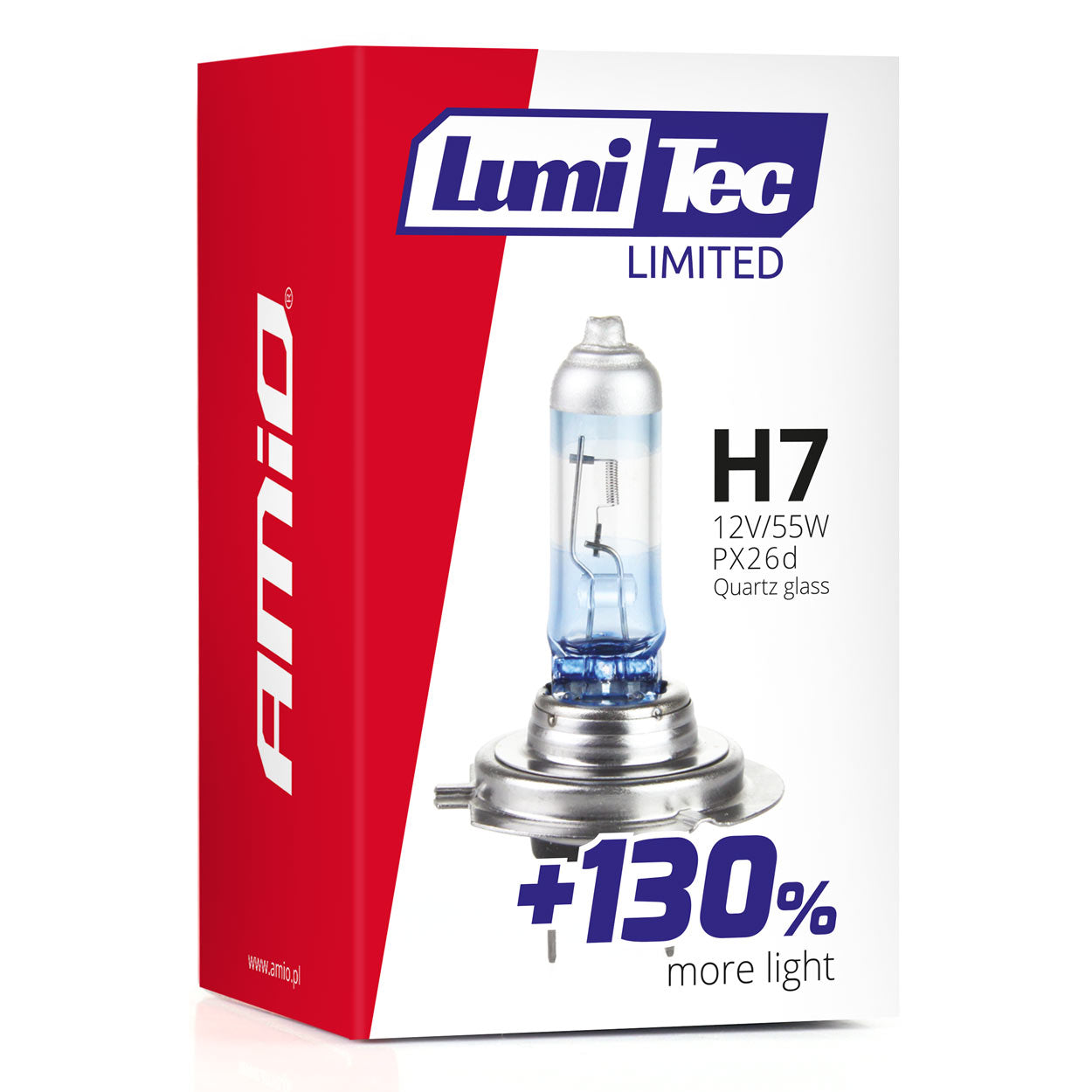 Bombilla halógena H7 LumiTec Limited con luz de 4300K