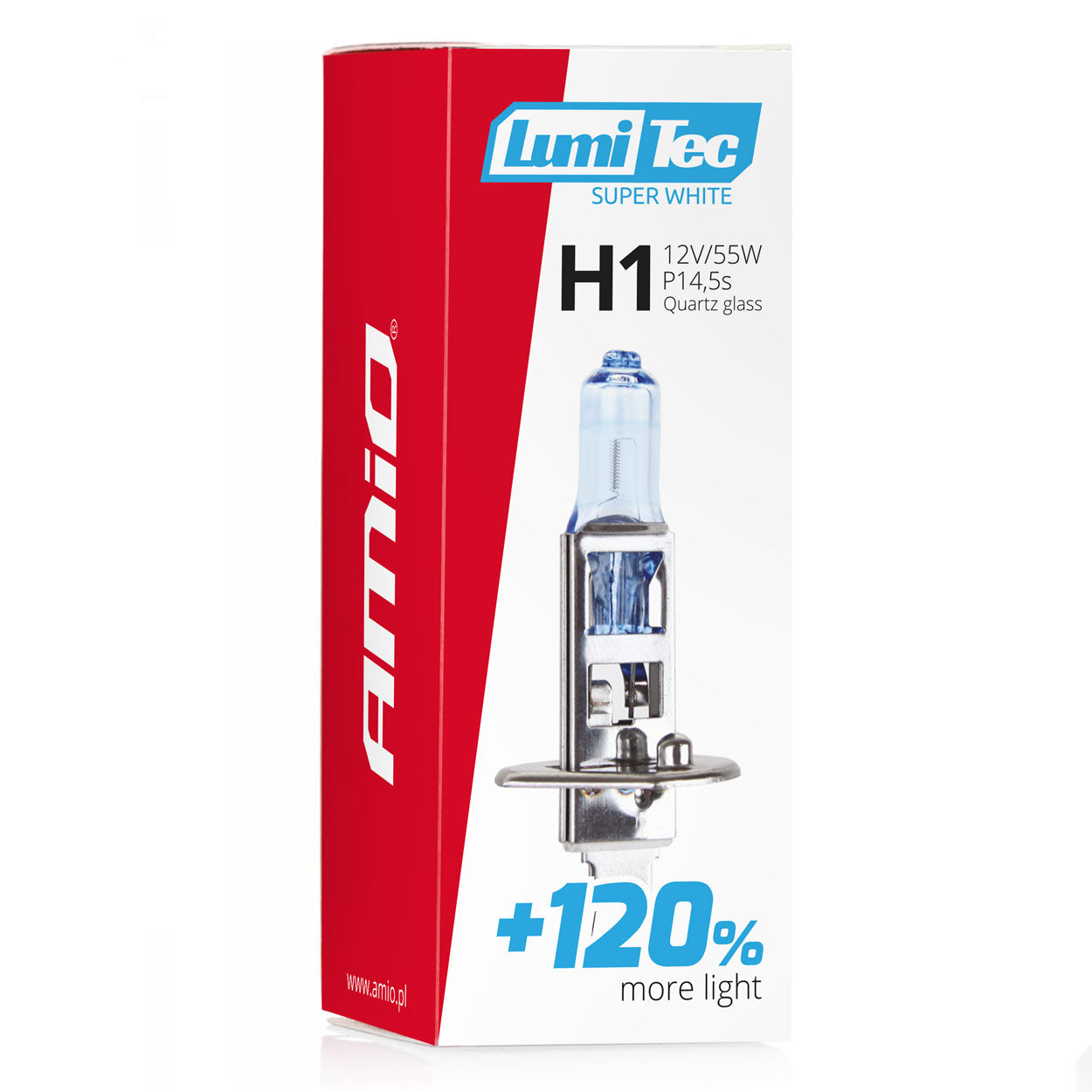 Халогенна крушка LumiTec Super White с E1 типово одобрение