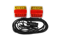 Magnetisk LED-trailerlygte med kabel
