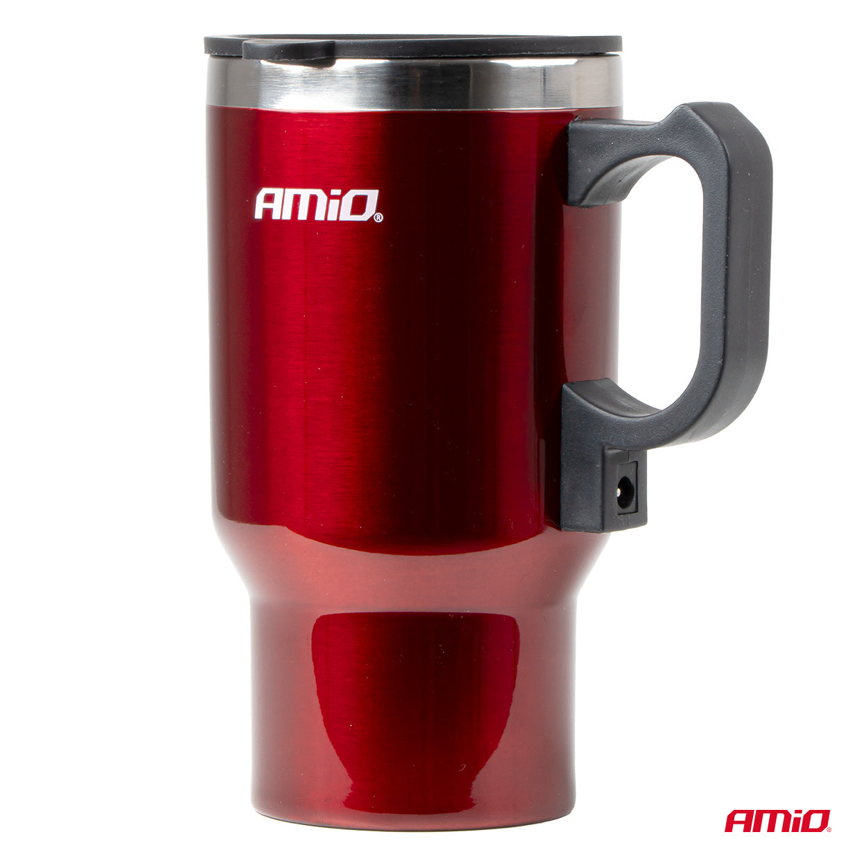 Hervidor para coche rojo para toma de mechero