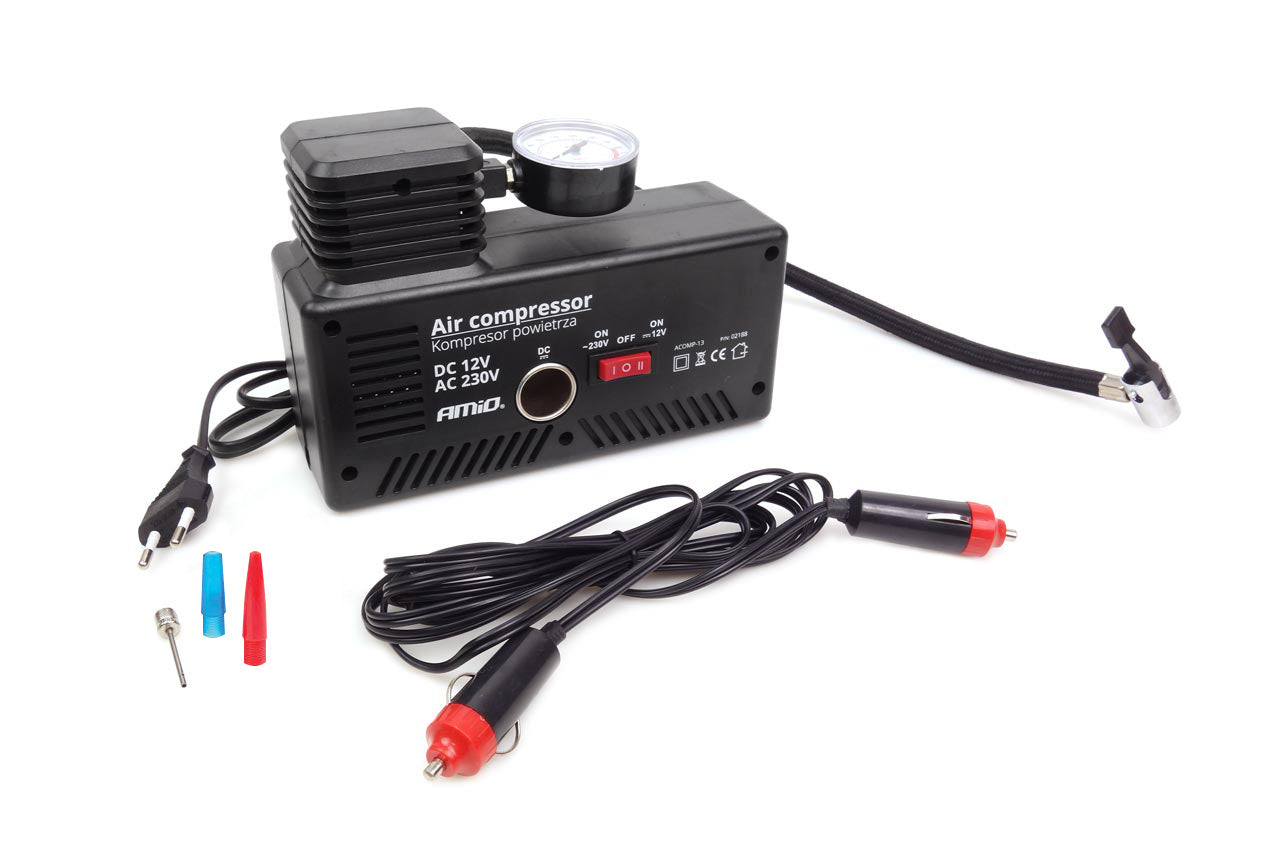 Compressore per auto 12V/230V Acomp-13