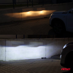 LED žárovky do světlometů H1 z bočního pohledu