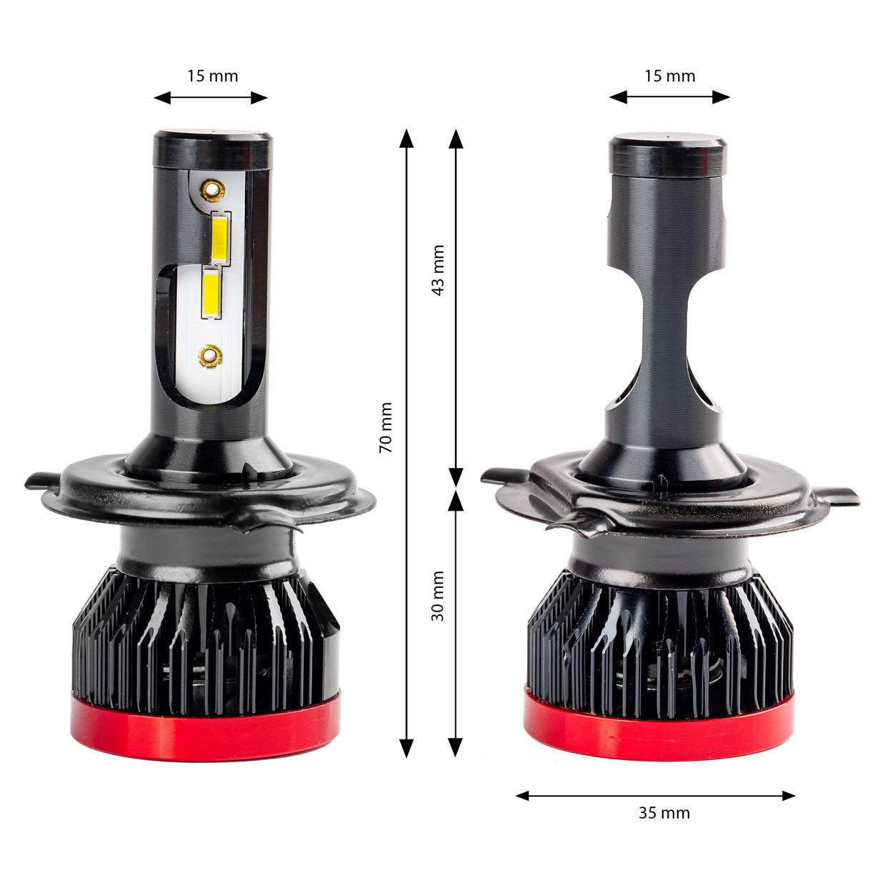 LED žarnice za žaromete H4/H19 iz serije BF