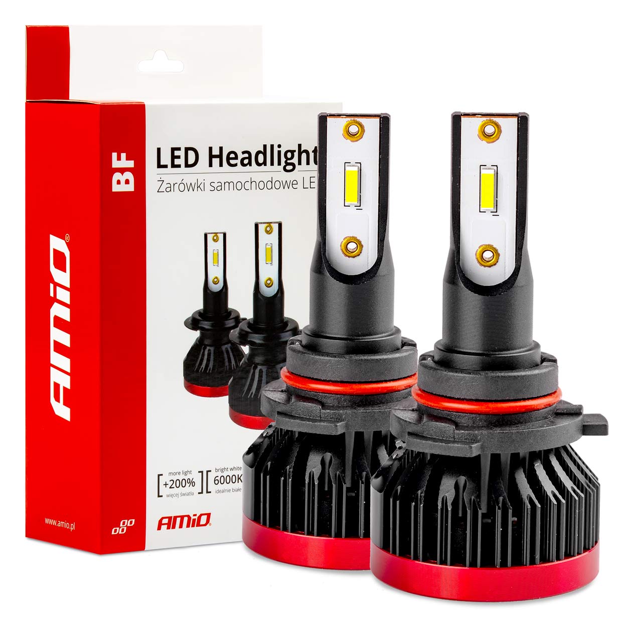 Lâmpadas LED para faróis HB3 9005, HIR1 9011 e H10