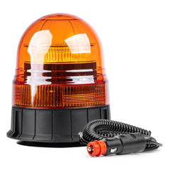 Luz de advertencia LED W02M con luz naranja y montaje magnético
