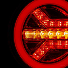 LED-kombinationsbaglygte med IP67