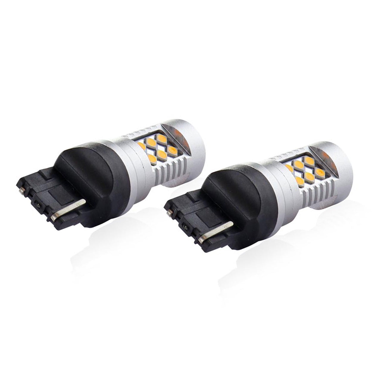 LED-pære CANBUS T20 7440 WY21W med én fiber