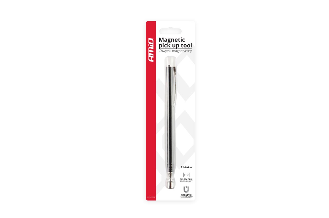 Recogedor magnético como herramienta manual