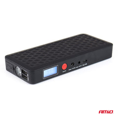 Kompakt jumpstarter med powerbank og lygte