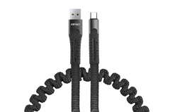 120 cm USB to micro USB coiled cable