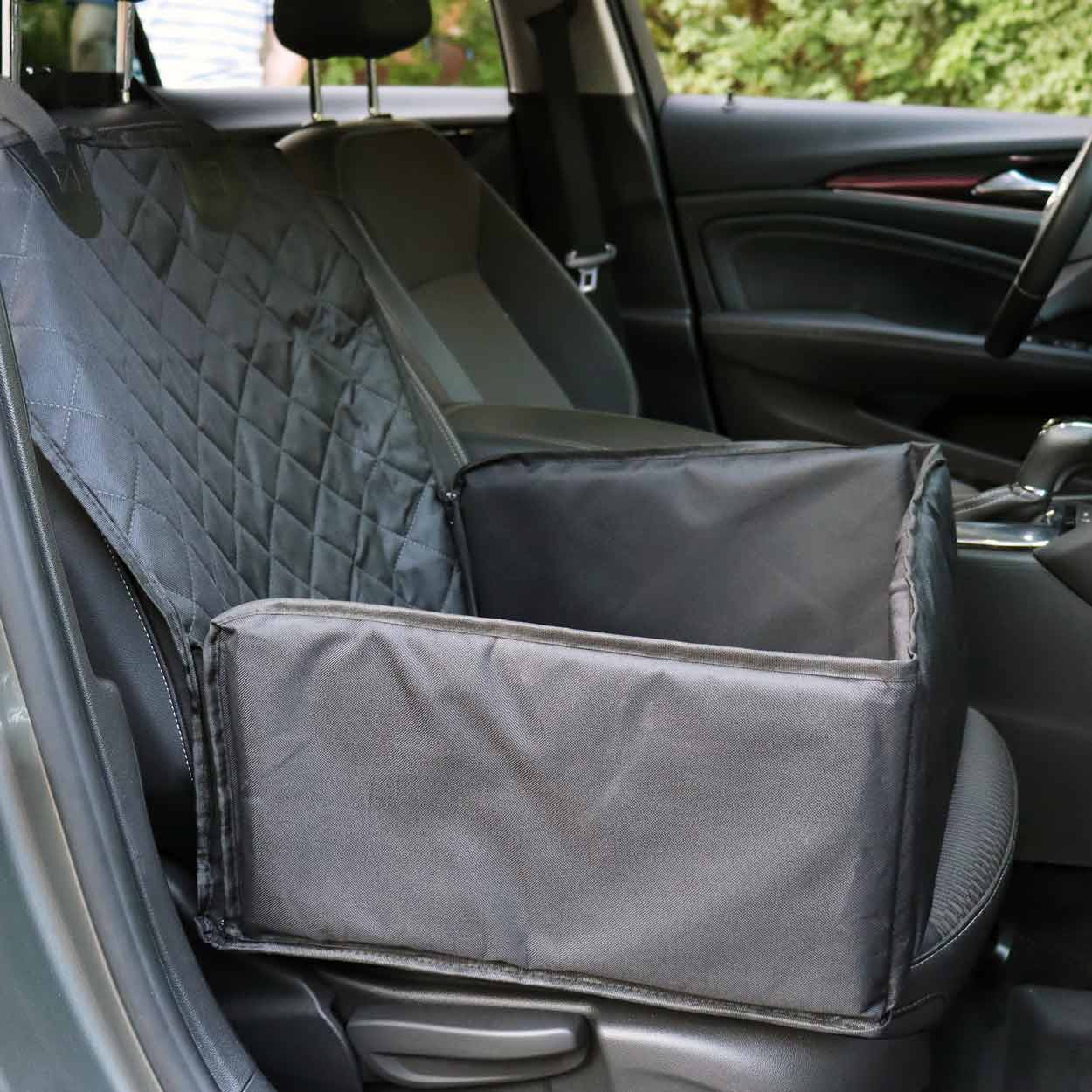 Seggiolino auto per animali con protezione del sedile