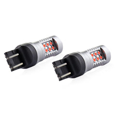 Czerwona żarówka LED T20 7443 do 12/24 V