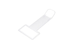 Transparent parkeringsbillet-holder til bilens forrude