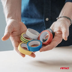 Sæt med farvet PVC-tape