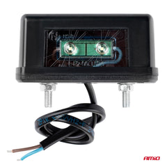 LED licence plate light seen from another angle