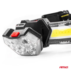Linterna frontal LED LH04 con luz potente