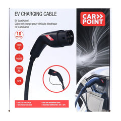Carpoint cabo de carregamento para carros elétricos Type 2 para 2, 32 A, monofásico, 10 metros 