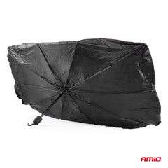 Grey and black windshield sunshade for your car