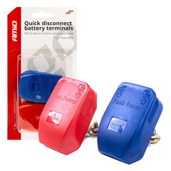 Bornes de batterie 12-24 V à déconnexion rapide