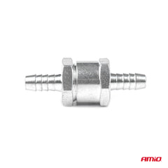 Aluminijasti nepovratni ventil z 8 mm priključkom za cev