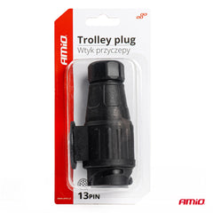 13-pin plug for caravan or trailer