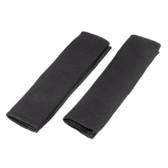 Coussinets de ceinture noirs, lot de 2 pièces.