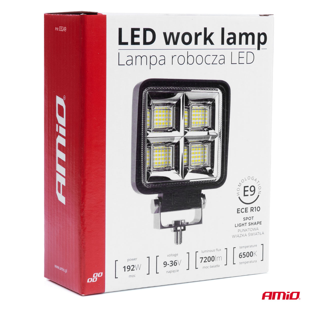 Lampe de travail AWL38 pour 9-36 V