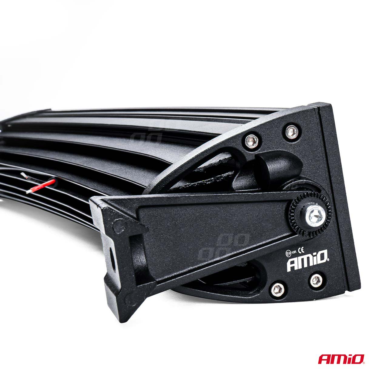 LED работен фар с извит дизайн