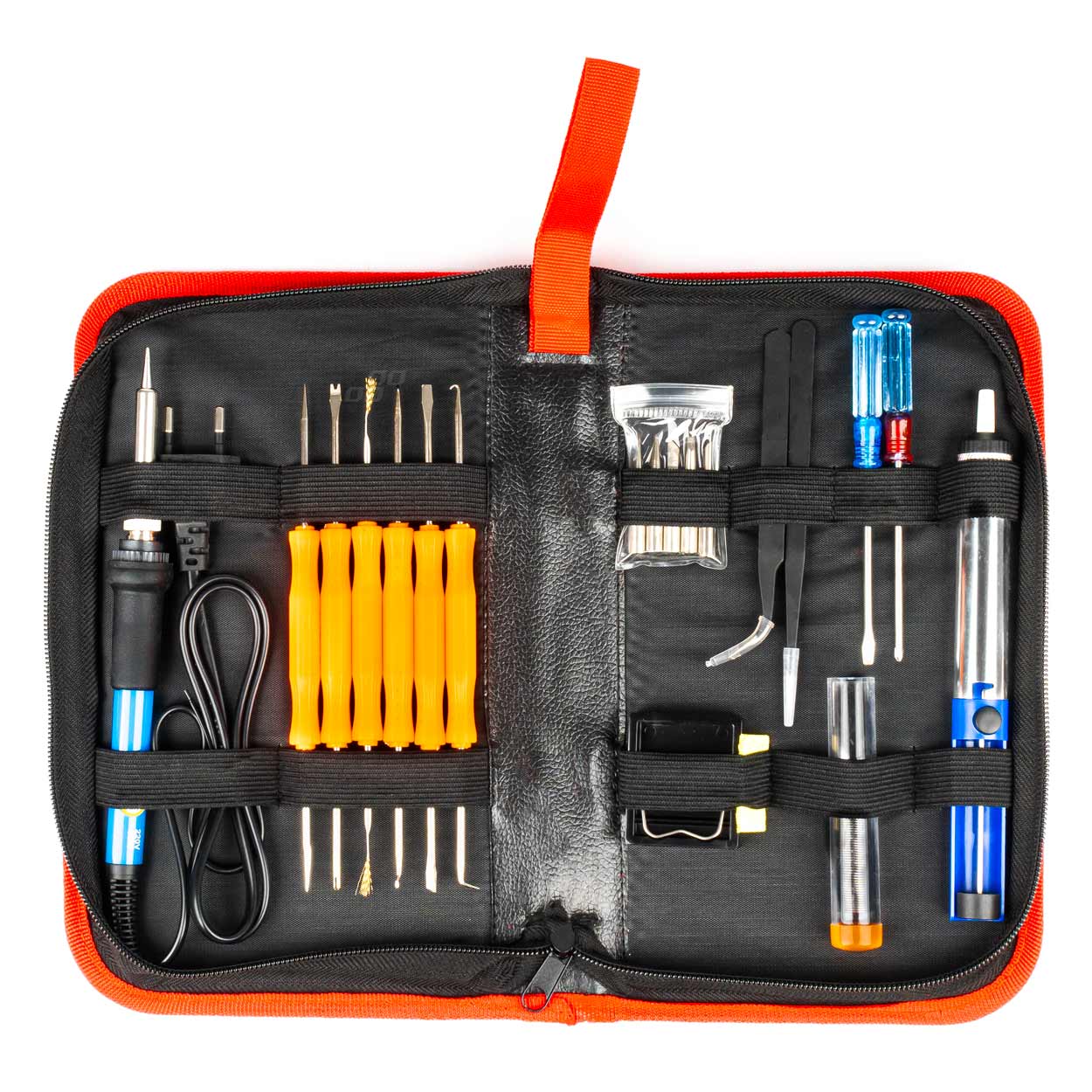 Kit de fer à souder 20 pièces avec coffret de rangement