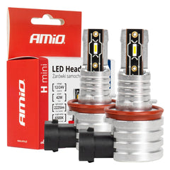Λάμπες LED H8 H9 H11 H16 με λευκό φως 6500K