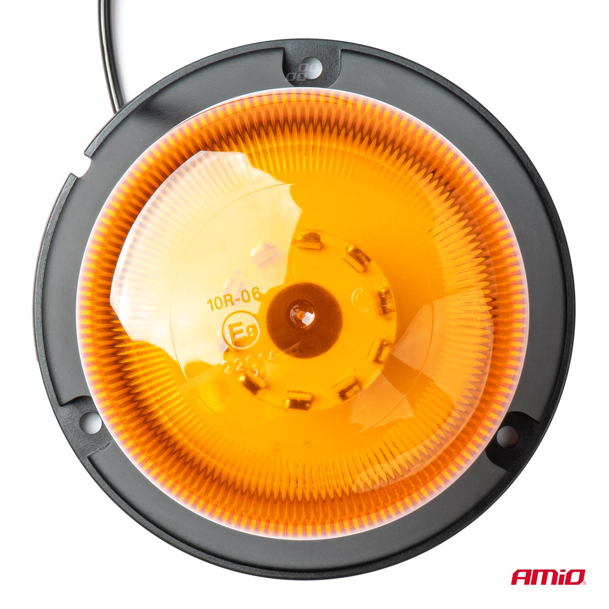 LED warning light for 12–24 V with IP66 rating