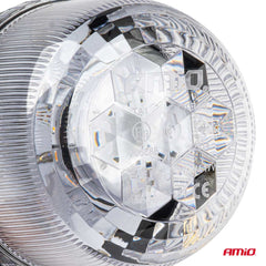 LED предупредителна лампа с 24 оранжеви LED диода